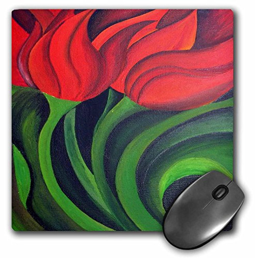 3dRose LLC 8 x 8 x 0.25 Inches Flowers Red Tulips Mouse Pad (mp_18290_1) 3dRose LLC 8 x 8 x 0.25 Inches Flowers Red Tulips Mouse Pad (mp_18290_1)