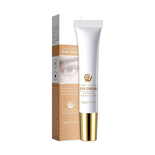 SULLMAR Eye Cream Eye Bag Treatment for Women Eye Cream for Wrinkles Eye Cream for Wrinkles and Dark Circles Hyaluronic Acid and Niacinamide for Dark Circles and Puffiness (Snail Eye Cream)