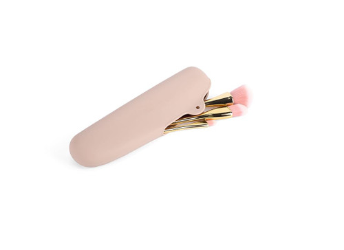 Sprigold Womens Soft Silicone Travel or Daily Makeup Brush Holder,Dust-proof and Portable Cosmetic Face Brushes Holder, Soft and Sleek Makeup Tools Organizer for Travel (Khaki) Sprigold Womens Soft Silicone Travel or Daily Makeup Brush Holder,Dust-proof and Portable Cosmetic Face Brushes Holder, Soft and Sleek Makeup Tools Organizer for Travel (Khaki)