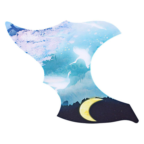 ERINGOGO Guitar Pickguard Guitar Accessories Electric Guitar Parts Guitar Accessory Guitar Picks for Electric Guitar Acoustic Scratch Guard Pickguard Scratch Plate Self-adhesive Pick Guard