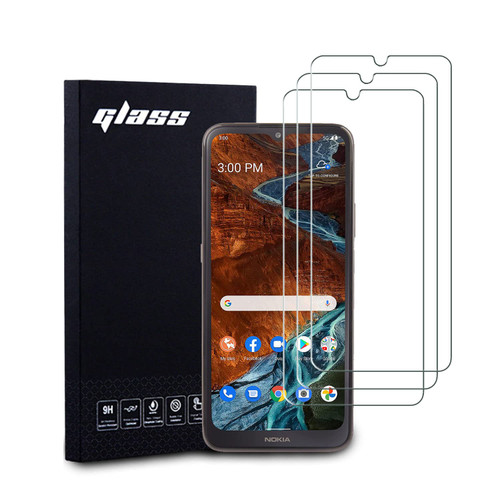 Nokia G300 5G Screen Protectors (3 Pack),Douglass 9H Tempered Glass Film for Nokia G300 5G Anti-Scratch Anti-Fingerprint Glass Screen Protectors Zero Bubbles Ultra-clear 99.99%, Transparent