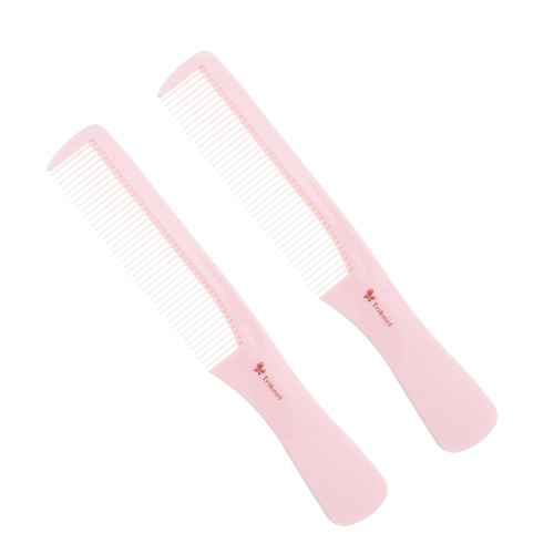 Beavorty 2Pcs smooth hair comb Professional Styling Comb salon highlighting comb Anti- static Women Comb hair styling Comb kit men hair comb Fine Tooth Combs tool abs girl anti-static