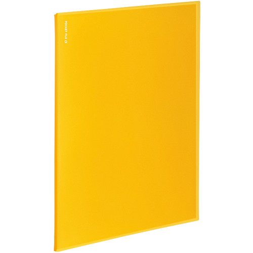 Kokuyo Pocket File, Novita ?, A4, 12 Pockets, Yellow, Accessory for Kokuyo Novita ? Expandable Clear Book, Japan Import (RA-NF12Y)