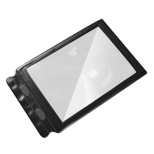 Magnifying Glasses, Magnifier Full Page Reading Magnifier 3X Magnifying Power Large Sheet Magnifying Glass Reading Aid Lens Fresnel Elder