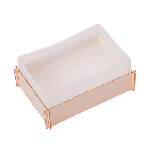 Ankexin Cube Square Candle Resin Silicone Mold Rectangle Cube Silicone Molds Resin Casting Molds for DIY Specimen Craft Making