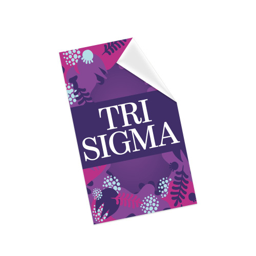 Sigma Sigma Sigma Sorority Licensed Decal Sticker 3x5 inches Laptop Decor (Sigma Sigma Sigma #10)