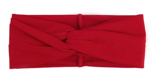 Shimmer Anna Shine Red Headbands for Women (Twist)