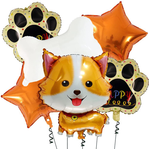 6 Pcs Dog Balloon for Puppy Party-27.55in Dog Balloon,Paw Print Balloons,Bone balloons,Star balloons Dog Birthday Party Supplies, Puppy Balloons for Birthday,Puppy Birthday Decorations ?Orange? 6 Pcs Dog Balloon for Puppy Party-27.55in Dog Balloon,Paw Print Balloons,Bone balloons,Star balloons Dog Birthday Party Supplies, Puppy Balloons for Birthday,Puppy Birthday Decorations ?Orange?