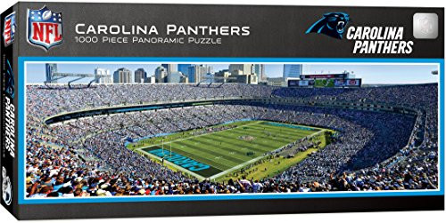 MasterPieces NFL Carolina Panthers 1000 Piece Stadium Panoramic Jigsaw Puzzle MasterPieces NFL Carolina Panthers 1000 Piece Stadium Panoramic Jigsaw Puzzle