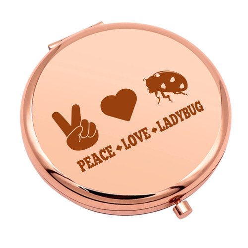 Ladybug Lover Gifts Compact Makeup Mirror Ladybug Gifts for Women Animal Lover Gifts Good Luck Ladybug Inspirational Gift Folding Makeup Mirror for Friend Daughter Sister Birthday Graduation Gifts Ladybug Lover Gifts Compact Makeup Mirror Ladybug Gifts for Women Animal Lover Gifts Good Luck Ladybug Inspirational Gift Folding Makeup Mirror for Friend Daughter Sister Birthday Graduation Gifts