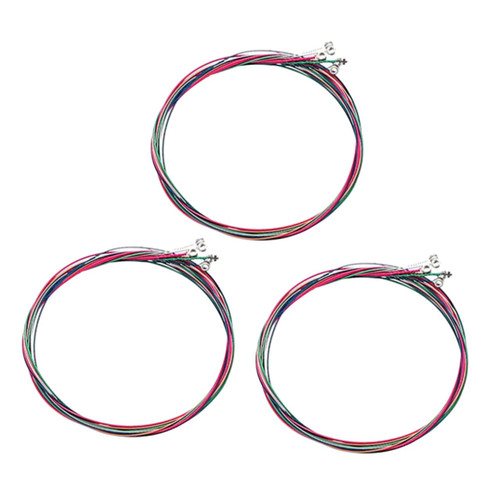 ibasenice 18PCS Strings guitar string multicolor guitar banjo super Acoustic Guitar accessories Acoustic Guitar