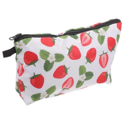 Beavorty Makeup Bag Toiletry Bag Zipper Pouches for Organizing Cosmetic Pouch Makeup Pouches for Women Makeup Pouch Bag Strawberry Pencil Case Polyester Cosmetic Bag Small Travel Beavorty Makeup Bag Toiletry Bag Zipper Pouches for Organizing Cosmetic Pouch Makeup Pouches for Women Makeup Pouch Bag Strawberry Pencil Case Polyester Cosmetic Bag Small Travel