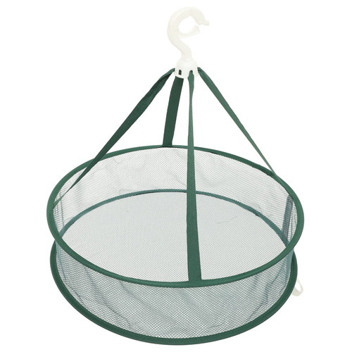 Zerodeko Drying Rack Laundry Rack Clothes Rack Drying Dry Net Bra Hanging Basket Laundry Folding Station Clothes Drying Beauty Sponge Towel Dryer Air Dryer Mesh Polyester Hangers