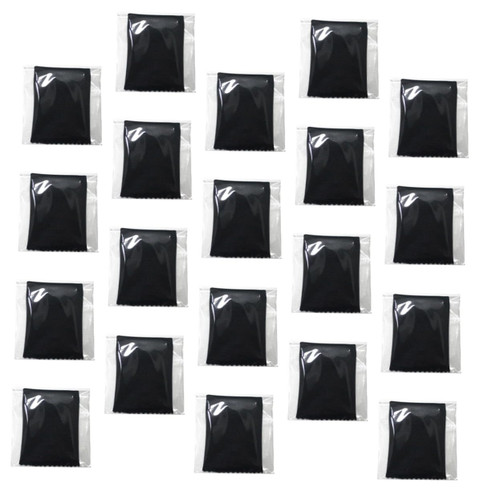 GLEAVI 50 Pcs Cleaning Cloth Wiping Cloth Glass Lens Wipes for Eyeglasses Lens Cleaner Eyeglass Cleaner Microfiber Cloth Microfiber Glasses Cloth Micro Cloth Computer Artificial Fiber
