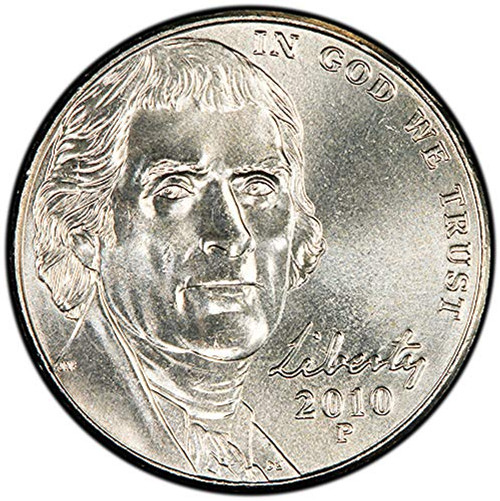 2010 P & D Satin Finish Jefferson Nickel Nickel Choice Uncirculated US Mint 2 Coin Set 2010 P & D Satin Finish Jefferson Nickel Nickel Choice Uncirculated US Mint 2 Coin Set