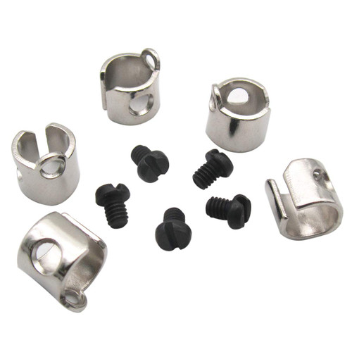 CKPSMS Brand -5SET #SS-7080510-TP+229-06309 Thread Guides and Needle Fixed Screws Compatible with JUKI DDL -555,DDL-5550,DDL-8300