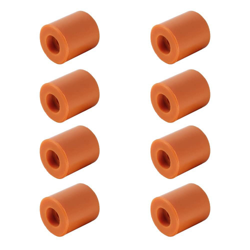 Creality 8 PCS Silicone Solid Bed Mounts for FDM 3D Printer, Heatbed Leveling Parts Silicone Leveling Column Heat-Resistant Silicone Buffer Stable Hotbed Tool for Ender-3/3Pro/3V2 CR-10