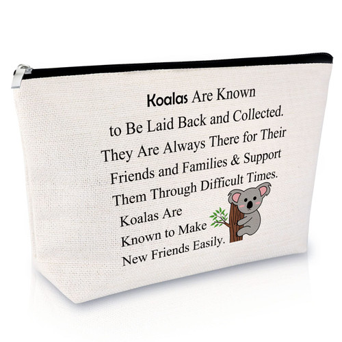 Koalas Gift for Girls Makeup Bag Koalas Gifts for Koala Lovers Koala Themed Gift Animal Lovers Gift Birthday Gift for Friend Animal Breeder Gift Christmas Gift for Sister Daughter Travel Cosmetic Bag Koalas Gift for Girls Makeup Bag Koalas Gifts for Koala Lovers Koala Themed Gift Animal Lovers Gift Birthday Gift for Friend Animal Breeder Gift Christmas Gift for Sister Daughter Travel Cosmetic Bag