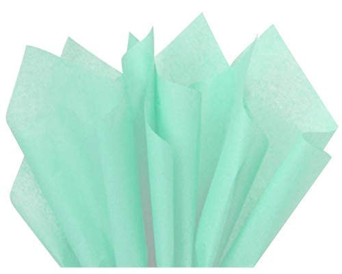Flexicore Packaging| Gift Wrap Tissue Paper|15"x20"|100 Count (Mint Green, 100 Sheets)