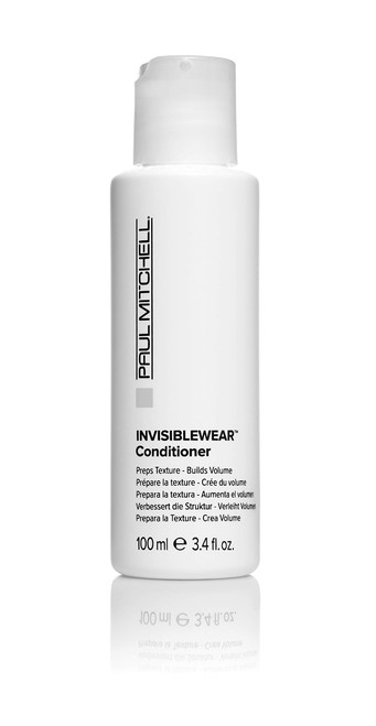 Paul Mitchell Invisiblewear Conditioner, Preps Texture + Builds Volume, For Fine Hair, 3.4 fl. oz. Paul Mitchell Invisiblewear Conditioner, Preps Texture + Builds Volume, For Fine Hair, 3.4 fl. oz.