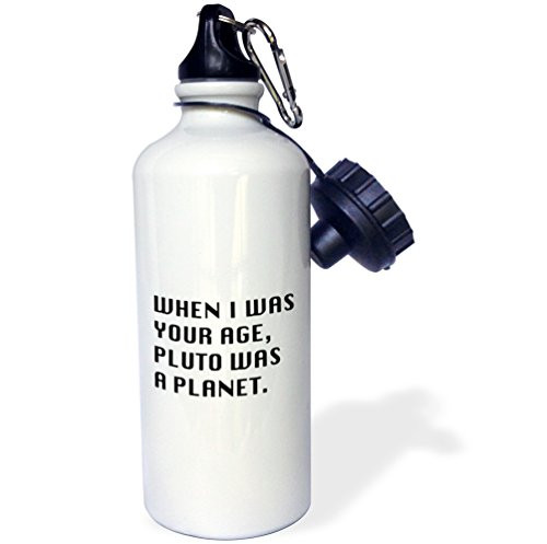 3dRose wb_222195_1 CHOCOLATE DOESNT ASK SILLY QUESTIONS CHOCOLATE UNDERSTANDS Sports Water Bottle, 21 oz, White