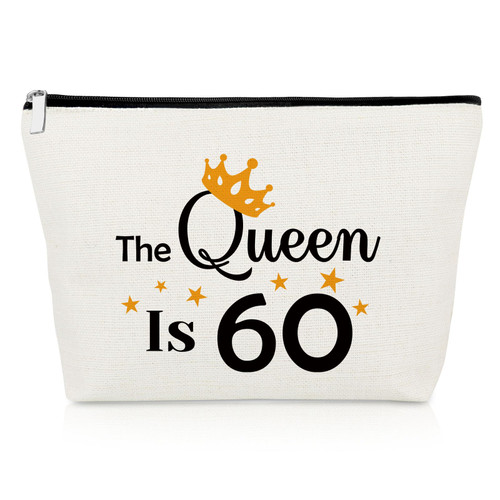60 Birthday Gifts for Women 60th Makeup Bag 60 Year Old Birthday Gifts for Grandma Aunt Cosmetic Bag 60th Birthday Party Gifts for Mom Sister Best Friend Wife Nana Bff 60th Milestone Gift Makeup Pouch 60 Birthday Gifts for Women 60th Makeup Bag 60 Year Old Birthday Gifts for Grandma Aunt Cosmetic Bag 60th Birthday Party Gifts for Mom Sister Best Friend Wife Nana Bff 60th Milestone Gift Makeup Pouch