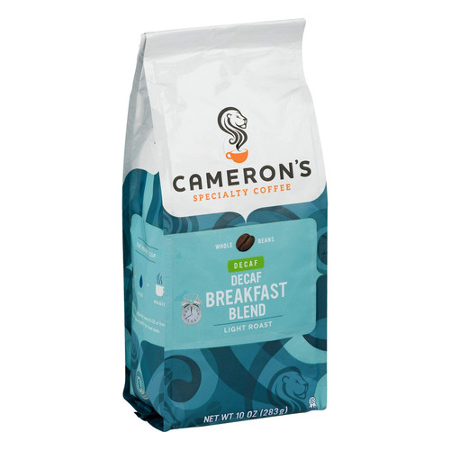 Cameron's Coffee Roasted Ground Coffee Bag, Decaf Breakfast Blend, 10 Ounce Cameron's Coffee Roasted Ground Coffee Bag, Decaf Breakfast Blend, 10 Ounce