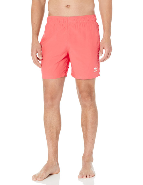 adidas Originals Men's Standard Trefoil Swim Shorts, Semi Turbo, XX-Large adidas Originals Men's Standard Trefoil Swim Shorts, Semi Turbo, XX-Large