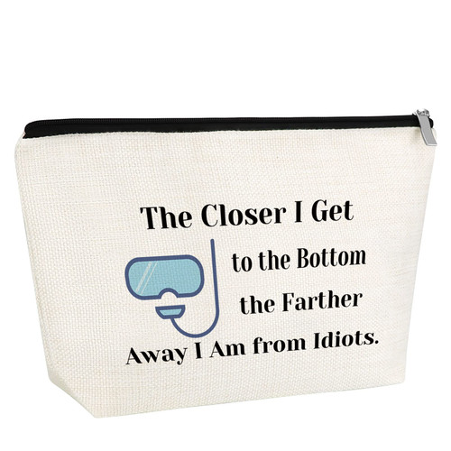 Swimming Scuba Diver Gift Scuba Diving Makeup Bag Swim Lover Gift Inspirational Diving Gifts Christmas Birthday Gifts Extreme Sports Gift for Scuba Diver Swimmer Women Friends Zipper Travel Pouch Swimming Scuba Diver Gift Scuba Diving Makeup Bag Swim Lover Gift Inspirational Diving Gifts Christmas Birthday Gifts Extreme Sports Gift for Scuba Diver Swimmer Women Friends Zipper Travel Pouch