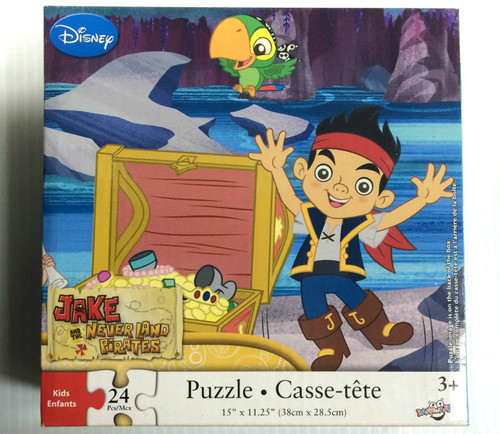 Cardinal Jake and The Neverland Pirates Puzzle, 1 Out of 2 Assorted Designs, 24 Piece