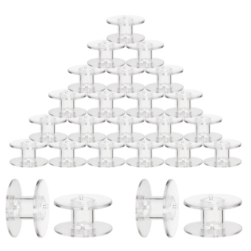 CLYAIYLC Bobbins 100 Pcs Plastic Bobbins, for Sewing Machine Sa156 Bobbin, Bobbins Class 15, Sewing Machine Bobbins,Sewing Accessories CLYAIYLC Bobbins 100 Pcs Plastic Bobbins, for Sewing Machine Sa156 Bobbin, Bobbins Class 15, Sewing Machine Bobbins,Sewing Accessories