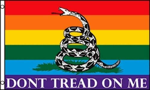 Trade Winds 3x5 Gadsden Dont Tread on Me Rainbow Gay Pride Flag 3'x5' Brass Grommets Premium Fade Resistant