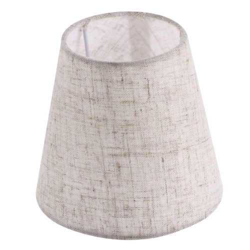 DOITOOL 1pc Fabric Lampshade Chandelier Lamp Shades Barrel Lamp Cover Bedside Lamp Shade Fabric Small Lampshade Chandelier Light Shades Cloth Lamp Cover Burlap Export Lamp Accessories