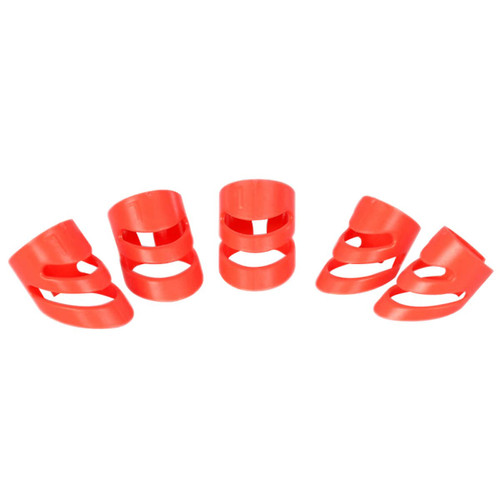 ERINGOGO 5pcs Bass Finger Pick Guitar Picks for Acoustic Guitar Bass Plectrum Guitar Thumb Finger Pick Guitar Finger Picks Thumb Finger Picks Plectrum Guitar Rack Picture Stainless Steel