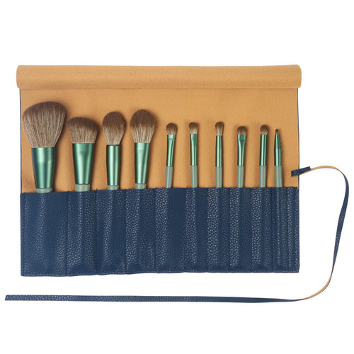 Bird&Fish Makeup Brush Holder Organizer Brushes Rolling Case Pouch Holder Cosmetic Bag for Travel Portable Brushes Rolling Bag Brush Storage Pouch Case PU Leather with Belt Strap (New Dark Blue) Bird&Fish Makeup Brush Holder Organizer Brushes Rolling Case Pouch Holder Cosmetic Bag for Travel Portable Brushes Rolling Bag Brush Storage Pouch Case PU Leather with Belt Strap (New Dark Blue)