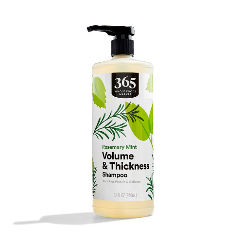 365 by Whole Foods Market, Volume & Thick Shampoo Rosemary Mint, 32 Fl Oz