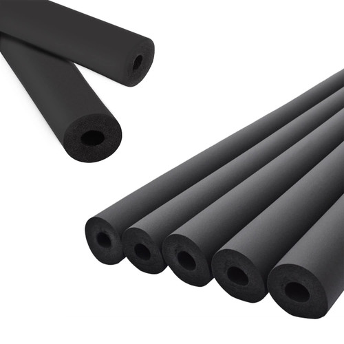Pipe Insulation Foam Tube - 6FT 1-1/8" Foam Tubing for AC Unit, Guitar Stands, Exercise Machine Handle and Roof Rack