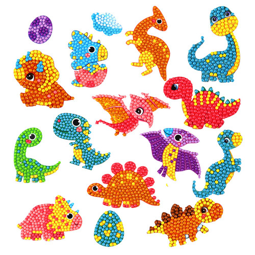 Gexru 16Pcs 5D Anime Diamond Painting Stickers Kits for Kids, DIY Diamond Painting Stickers, Handmade Digital Diamond Arts Craft Mosaic Stickers, Painting by Numbers Kits for Children Beginners Gexru 16Pcs 5D Anime Diamond Painting Stickers Kits for Kids, DIY Diamond Painting Stickers, Handmade Digital Diamond Arts Craft Mosaic Stickers, Painting by Numbers Kits for Children Beginners