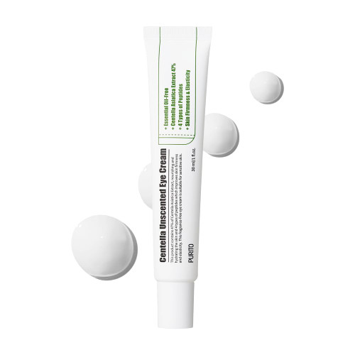 PURITO Centella Unscented Eye Cream 30ml / 1 fl. oz. Dark Circles/Around Eyes/Wrinkles/Puffiness that Reduces Eye Bags, Fine Lines PURITO Centella Unscented Eye Cream 30ml / 1 fl. oz. Dark Circles/Around Eyes/Wrinkles/Puffiness that Reduces Eye Bags, Fine Lines