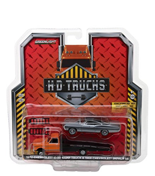 Greenlight 1972 Chevy C-30 Ramp Truck Die Cast Vehicles Greenlight 1972 Chevy C-30 Ramp Truck Die Cast Vehicles