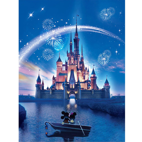 FFPTBNYX Diamond Painting Kits for Adults 5D DIY Diamond Art Kit Paint with Round Full Drill Diamonds for Beginners Gem Paintings Art for Home Wall Decor Gifts(12X16 Inch) (F260)