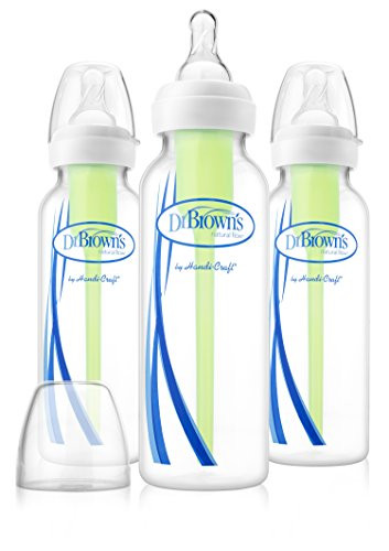 Dr. Brown's Options Narrow, 3 Pack, clear, 8 ounce