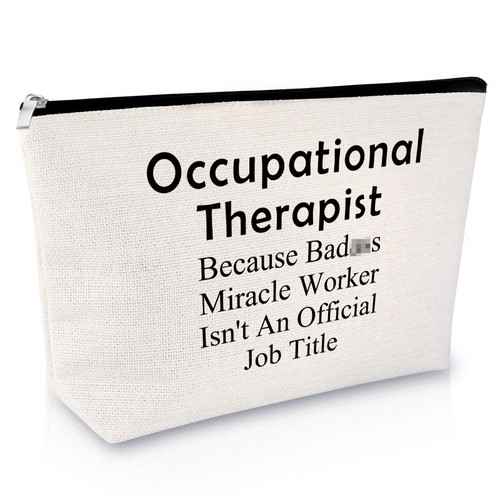 Therapist Gift OT Makeup Bag Thank You Gift for Occupational Therapist Occupational Therapist Assistant Gifts Cosmetic Bag Appreciation Gift Birthday Graduation Christmas Gift Travel Cosmetic Pouch Therapist Gift OT Makeup Bag Thank You Gift for Occupational Therapist Occupational Therapist Assistant Gifts Cosmetic Bag Appreciation Gift Birthday Graduation Christmas Gift Travel Cosmetic Pouch