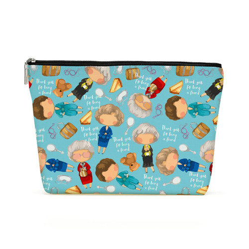 Decohim Cute Blue Sister Makeup Bag Cosmetic Bag Funny Golden Merchandise Decor Stuff TV Show Gifts Friendship Gifts for Fans Teenage Girls Sister Grandma Daughter Nurse Birthday Graduation Friendship Decohim Cute Blue Sister Makeup Bag Cosmetic Bag Funny Golden Merchandise Decor Stuff TV Show Gifts Friendship Gifts for Fans Teenage Girls Sister Grandma Daughter Nurse Birthday Graduation Friendship