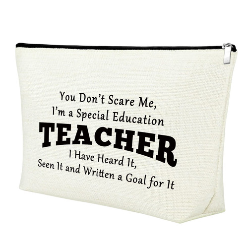 Teacher Gifts Special Education Teacher Gifts Makeup Bag Autism Teachers Gift Retirement Appreciation Gift Thank You Gift Cosmetic Bag ASL Disabler Teacher Day Gift Birthday for Special Ed Teacher Teacher Gifts Special Education Teacher Gifts Makeup Bag Autism Teachers Gift Retirement Appreciation Gift Thank You Gift Cosmetic Bag ASL Disabler Teacher Day Gift Birthday for Special Ed Teacher