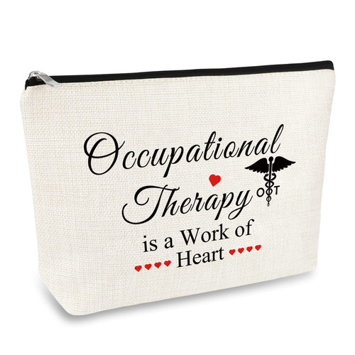 Occupational Therapist Gift Makeup Bag Appreciation Gift for Occupational Therapy Gifts OT Thank You Gifts Graduation Christmas Birthday Gift for Women Occupational Therapist Student OT Coworker Gift Occupational Therapist Gift Makeup Bag Appreciation Gift for Occupational Therapy Gifts OT Thank You Gifts Graduation Christmas Birthday Gift for Women Occupational Therapist Student OT Coworker Gift
