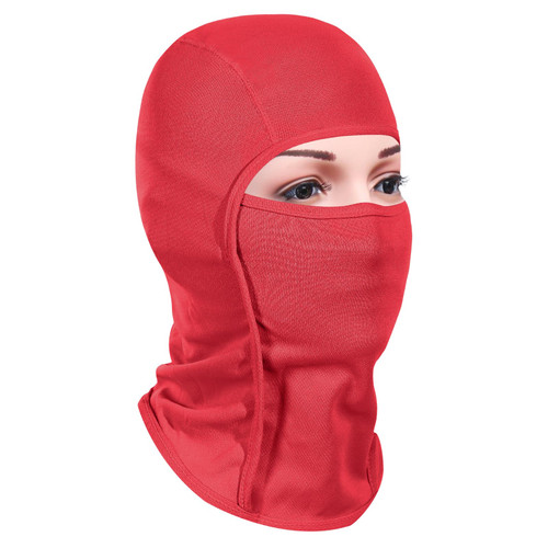 Achiou Ski Mask for Men Women, Balaclava Face Mask, Shiesty Mask UV Protector Lightweight for Motorcycle Snowboard Red