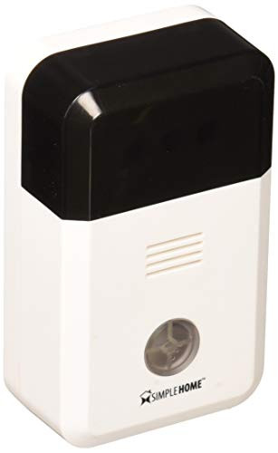 SimpleHome XHS7-1002-WHT Wi-Fi Smart Siren Alarm, White
