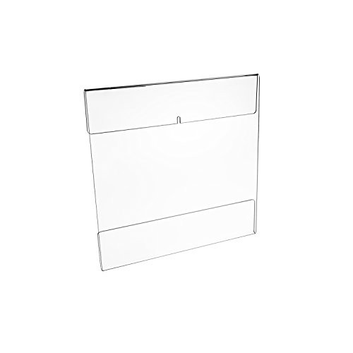 SOURCEONE.ORG Source One Acrylic Wall Mount Vinyl Record Holder (Wall Mount, Clear)
