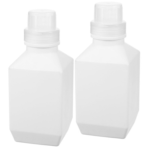 Healeved 2Pcs laundry bucket laundry bottle laundry room containers container laundry containers for sub bucket plastic white laundry box with cover